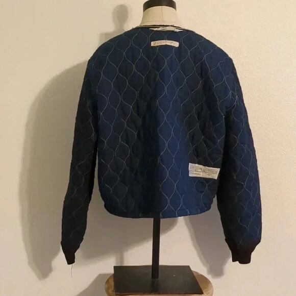 Vintage flame proof quilted jacket Topps safety apparel - Picture 8 of 8